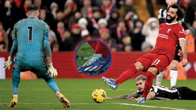 حكاية تغيير محمد صلاح للحذاء النحس أمام نيوكاسل