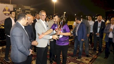 حصول المصرية للاتصالات على كأس البطولة الرمضانية لقطاع الاتصالات