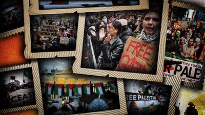 غزة تنفجر في شوارع وجامعات أمريكا وأوروبا وإسرائيل  