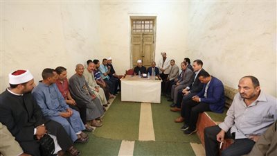 وفد أزهري يعزي أسر ضحايا معدية أبو غالب.. و1.6 مليون جنيه إعانات