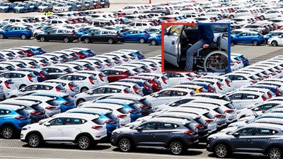 17 ألف سيارة معاقين دخلت مصر خلال 2024.. 80% منها لغير المستحقين