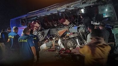 وكيل دير المعلق بأسيوط : الحوادث متكررة  ومصابين الاتوبيس ليسوا اخر الضحايا