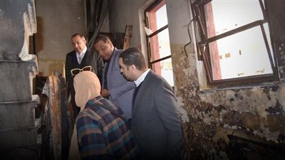 محافظ بورسعيد «اتكهرب».. تفاصيل حريق مدرسة ثانوي في حي العرب