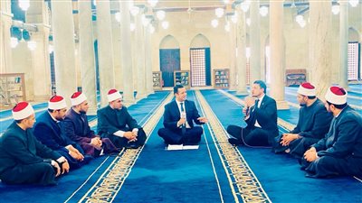  الإعلامي مصطفى ميزار في لقاء حصري مع كبار أئمة وقراء الأزهر في رمضان