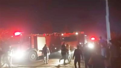 النيران تلتهم هنجر للغزل بكفر الشيخ.. واصابة 19 من بينهم الحماية المدنية