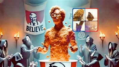 شات Gpt يفضح نوايا إعلان Kfc.. يزدرى المسيحية ويروج للماسونية والمسيح الدجال