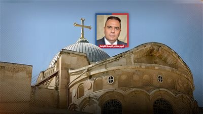 أمين مفتاح كنيسة القيامة يكشف حقيقة اندلاع حريق داخلها