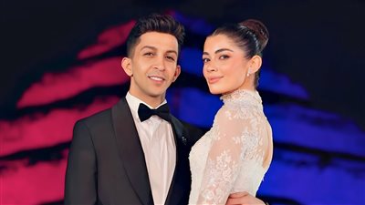 4 حفلات أسطورية سبقت زفاف ليلي زاهر وهشام جمال تحت سفح الأهرامات