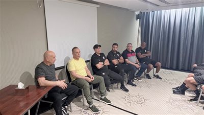 حسام حسن و إبراهيم حسن يزوران معسكر منتخب مصر للشباب