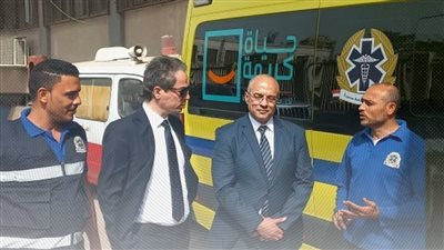 المسلماني يشيد بدعم سيارة إسعاف جديدة لتطوير الرعاية الطبية بـ ماسبيرو