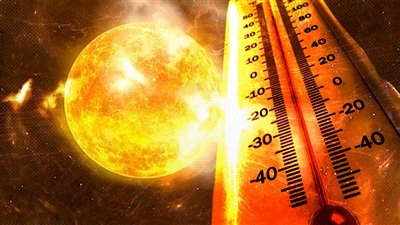  وصول درجة الحرارة إلى 50