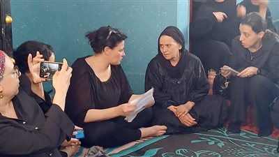 وفد نقابة الصحفيين يزور أسر شهداء الطريق الإقليمي بالمنوفية لتقديم العزاء