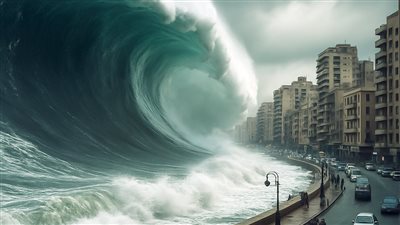  أستاذ جيولوجيا: فيديو تسونامي البحر المتوسط لم يصدر عن أي جهة علمية