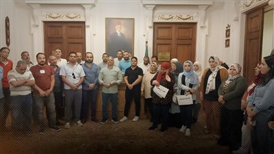 اعتصام مفتوح داخل الوفد بسب وعد يمامة المفقود بتطبيق الحد الادنى للإجور