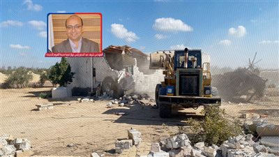 حملة لإزالة التعديات تسترد 200 فدان من أملاك الدولة بمدينة الفشن الجديدة 