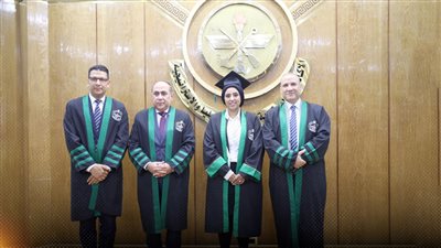 حصول الكاتبة الصحفية أميرة الرفاعي على درجة الماجستير في العلوم السياسية والاستراتيجية