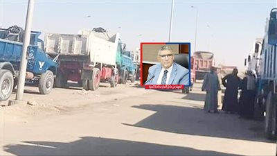  «النقل الثقيل» يهدد البنية التحتية بقرية اللشت والأهالى يستغيثون بمحافظ الجيزة