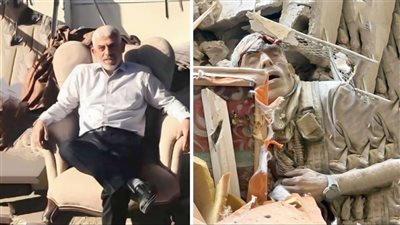 إسرائيل تنشر اخر صوره للسنوار في ذكرى استشهاد أيقونة طوفان الاقصى