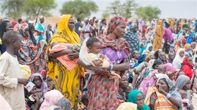 600 الف من الاطفال والنساء وكبار السن هربوا من الموت للحدود المصرية 