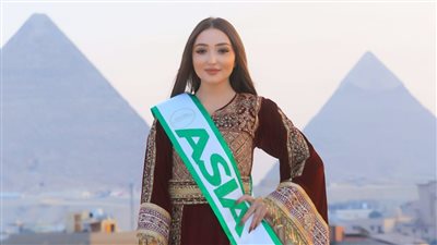 أميرة عبادي ملكة جمال العرب فلسطين 2025 وتمثل قارة آسيا بالقاهرة