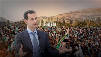 مظاهرات علوية تمهد الطريق لعودة الأسد إلى دمشق وروسيا تحتفظ بالسر