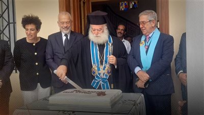 بطريركية الروم الأرثوذكس تحتفل بعيد ميلاد البابا ثيوذوروس الثاني