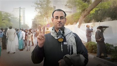 الحسيني أبوضيف... شهيد الصحافة برصاص الجماعة الارهابية  أمام الاتحادية لمنع تصويره الحقيقة