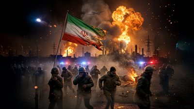 انفجارات غامضة تهز إيران.. وتضارب الأسباب بين الطائرات المسيرة أو تسرب الغاز