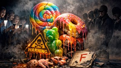  حلويات «التريند» بين الجدل والوعي التربوي.. هل يتحول المرح إلى رسالة صادمة؟