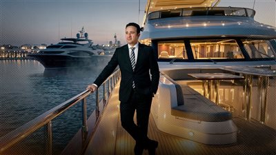 خليل قنديل ملك مسطحات الصلب وصاحب يخت