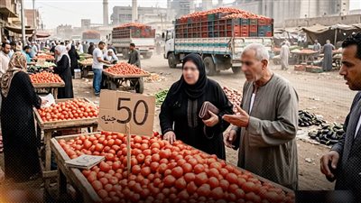 جنون الطماطم في العيد.. الكيلو بـ50 جنيها وخبراء: قلة المساحات المزروعة السبب