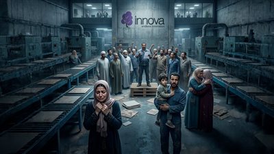 تجدد الاحتجاجات في «سيراميكا إينوفا» ومئات العمال يرفضون «علاوة الـ 200 جنيه»