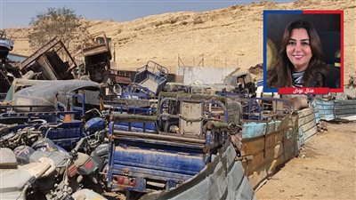 مقبرة السيارات بالتبين للخردة والمصادرات بسعة1200 مركبة بعد نقلها من «وادي دجلة»